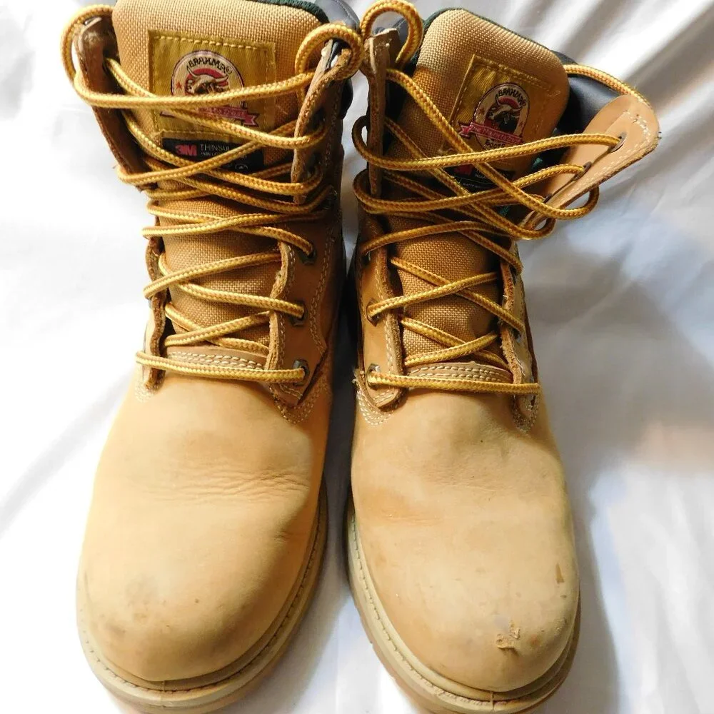 Brahma Waterproof Work Boots Men's Size 8 1/2